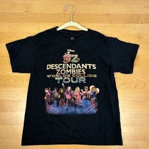 Disney Descendants Zombies Tour Kids T-Shirt - Black